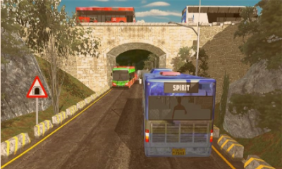 现代巴士车道停车场3D最新版
