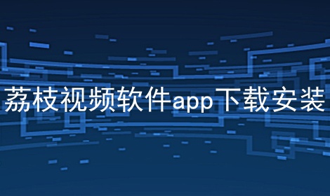 荔枝视频软件app下载安装